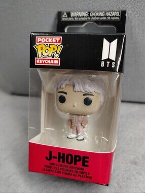 Funko Pocket Pop! Keychain J-Hope BTS Vinyl Figure - Pink Outfit